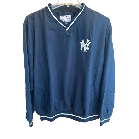New With Tags XL 90s/00s New York Yankees G III Sports Carl Banks Pullover Y2K - Picture 1 of 16